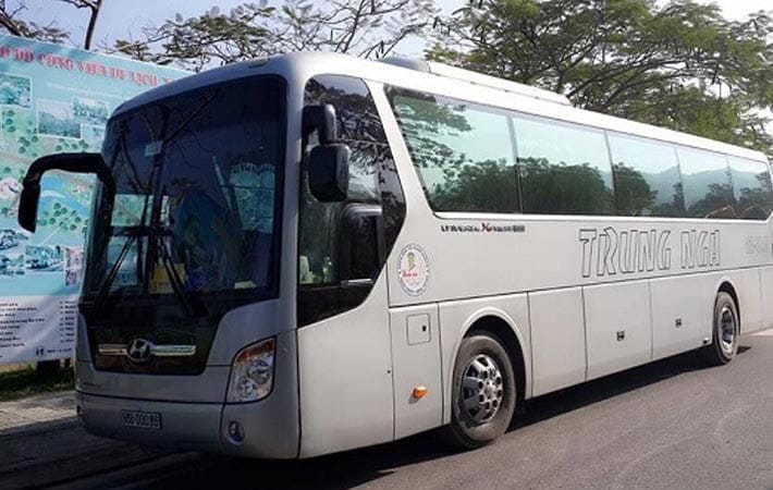 Xe giường nằm hiện đại của nhà xe Trung Nga Phan Thiết