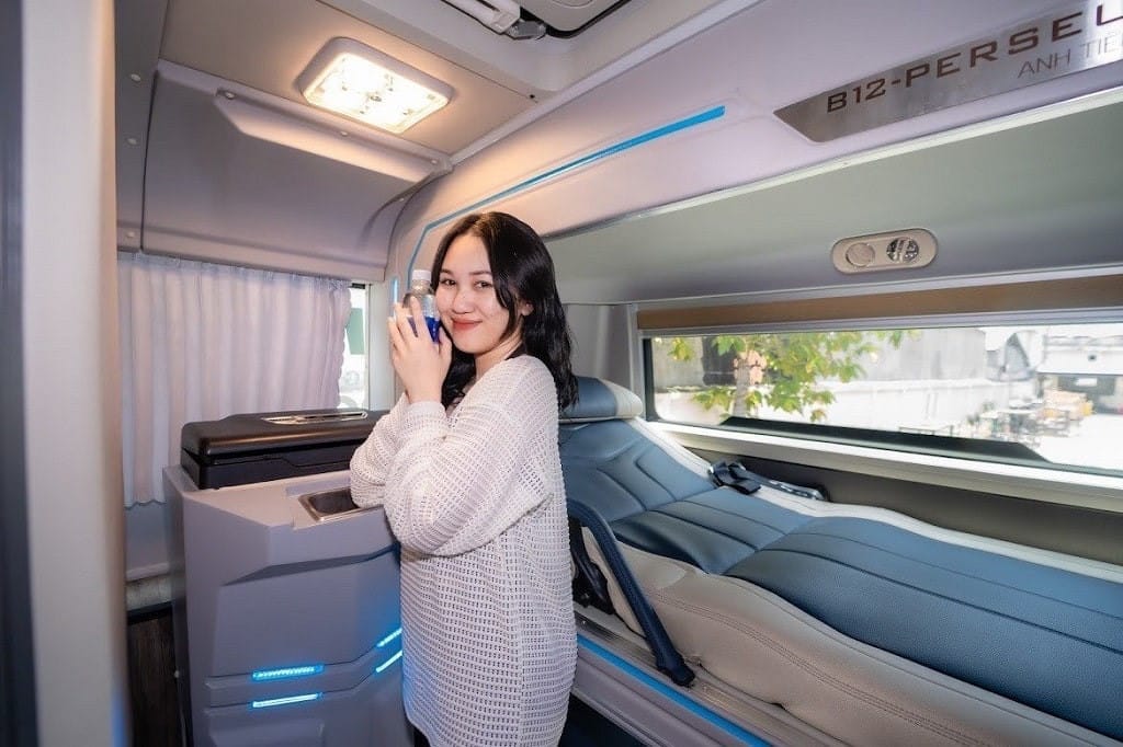 Xe giường nằm hiện đại trên hành trình Sài Gòn đi Buôn Ma Thuột