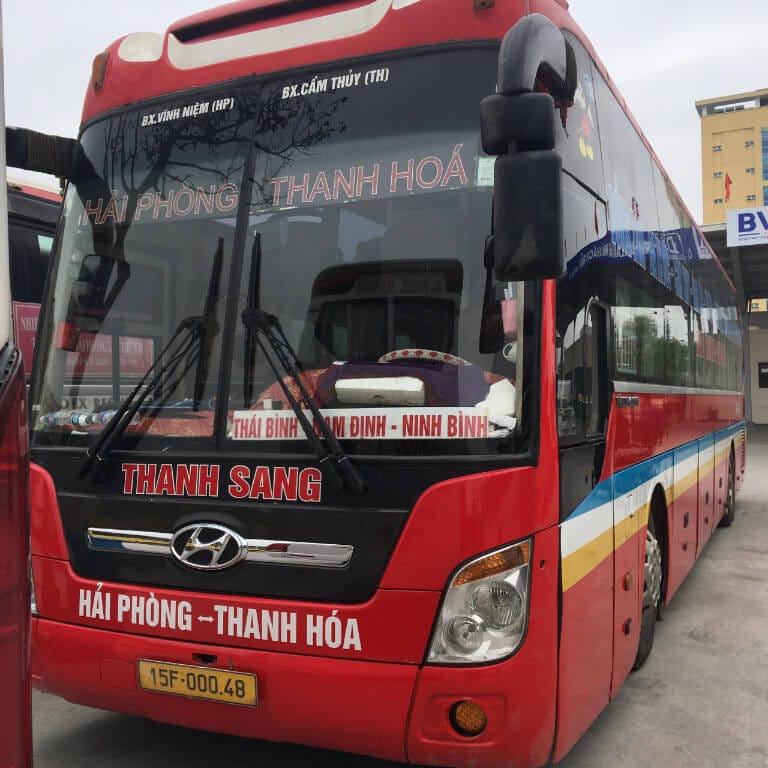 Xe giường nằm Thanh Sang chuyên tuyến đêm **xe Thanh Hóa Hải Phòng**
