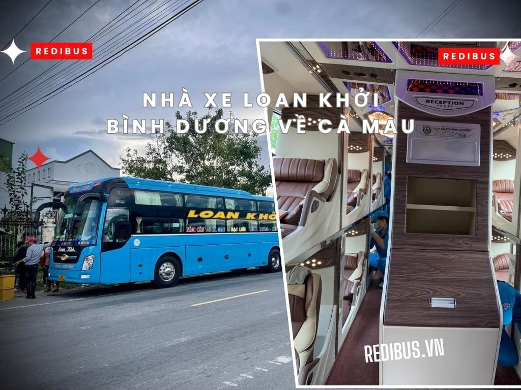 Xe giường phòng VIP Loan Khởi hiện đại và thoải mái trên tuyến Bình Dương Cà Mau
