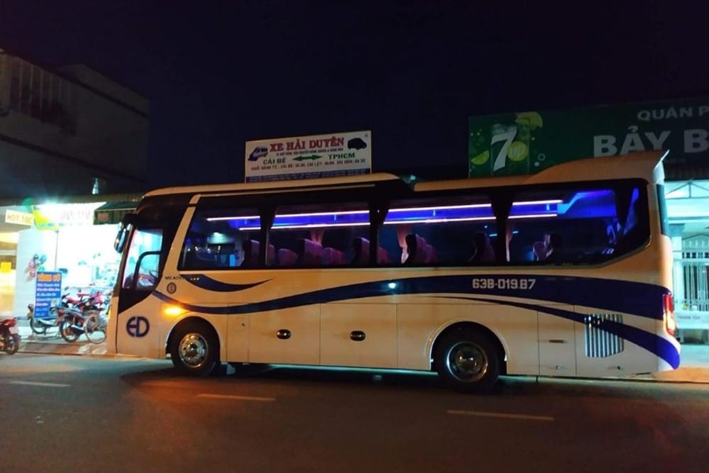 Xe Hải Duyên giường nằm đi Tiền Giang