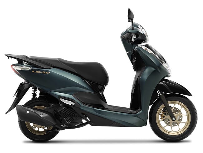 Xe Honda LEAD ABS màu trắng, mẫu xe tay ga tiện ích với cốp rộng