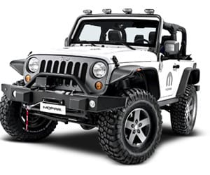 Xe Jeep với khả năng vận hành mạnh mẽ trên mọi địa hình
