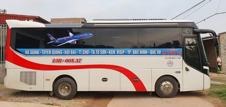 Xe khách Anh Tuấn đời mới, chất lượng cao sẵn sàng cho tuyến Hà Giang Bắc Giang