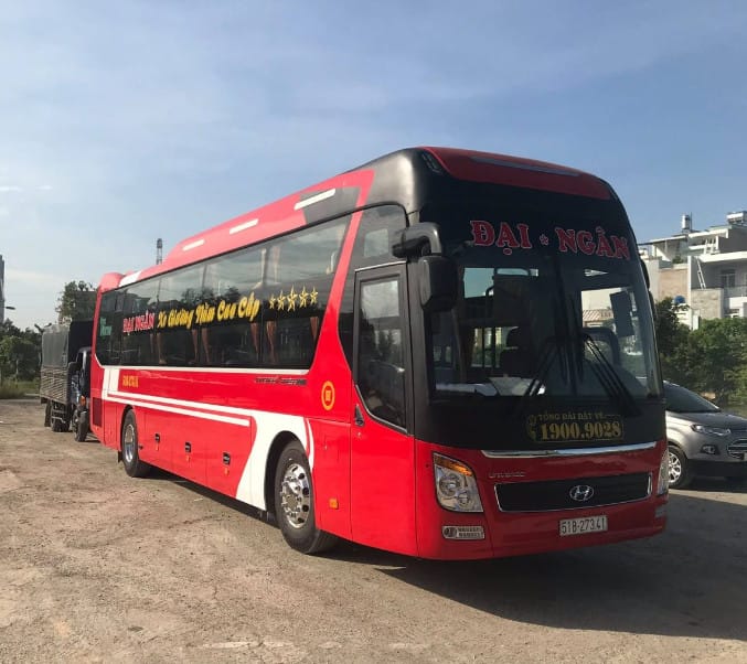 Xe khách Đại Ngân, hãng xe uy tín phục vụ tuyến bến xe Mỏ Cày Nam đi Sài Gòn