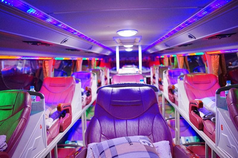 Xe khách giường nằm chất lượng cao của nhà xe Cầu Mè