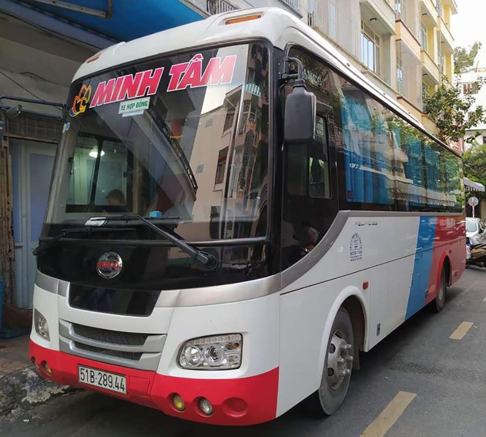 Xe khách Minh Tâm giá rẻ đi Tiền Giang
