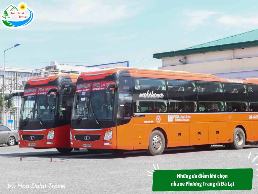 Xe khách Phương Trang với nội thất tiện nghi