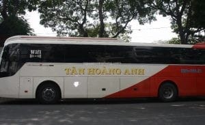 Xe khách Tân Hoàng Anh trên tuyến Sài Gòn Phan Rang
