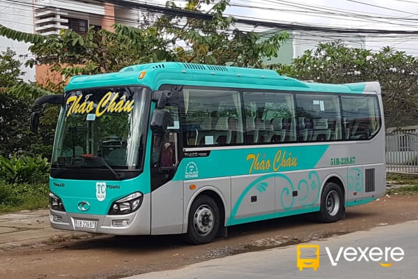 xe khách Thảo Châu hiện đại