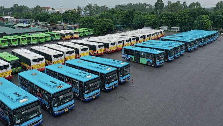 Xe khách Thảo Triều di chuyển nhanh và linh hoạt đón trả khách