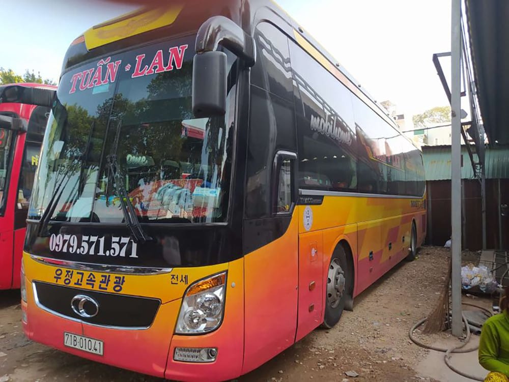 Xe khách Tuấn Lan tiện nghi đi Tiền Giang