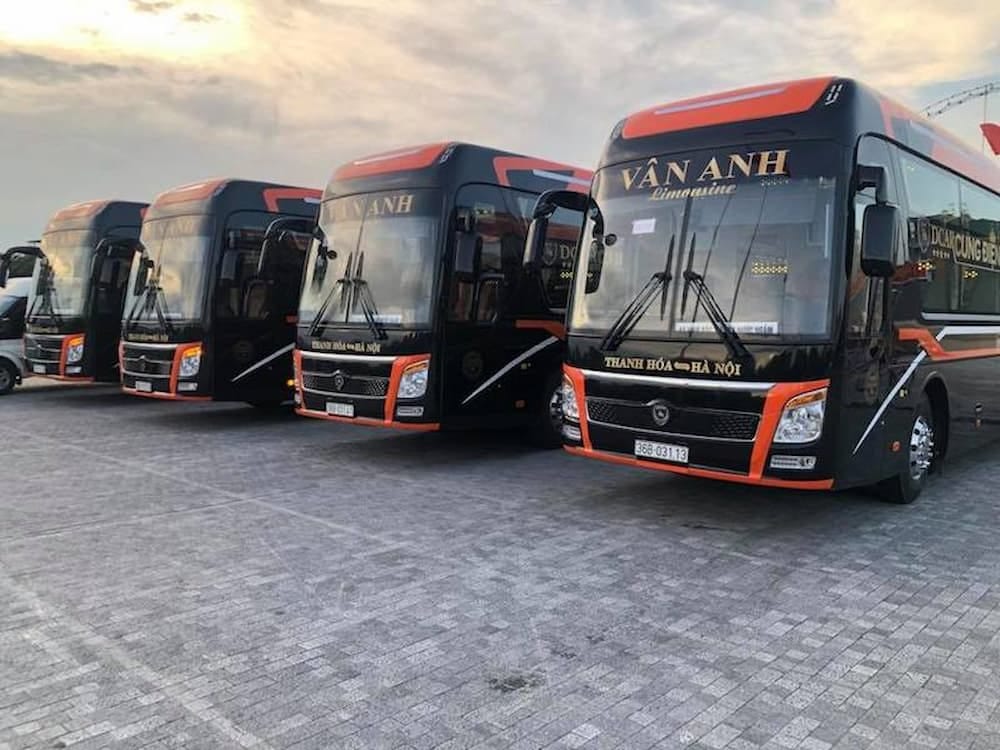 Xe khách Vân Anh - Đội xe hiện đại phục vụ tuyến Thanh Hóa Hà Nội đáng tin cậy