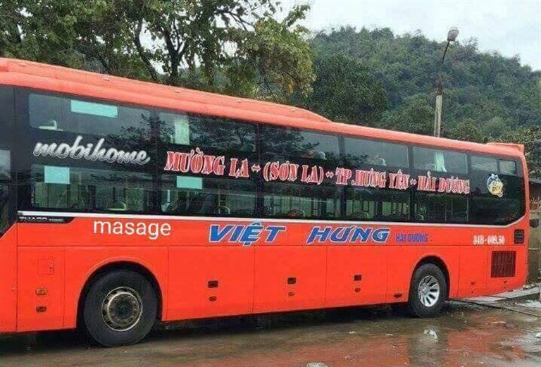 Xe khách Việt Hưng trên tuyến Nghệ An Hải Dương là một hãng xe mới nhưng chất lượng