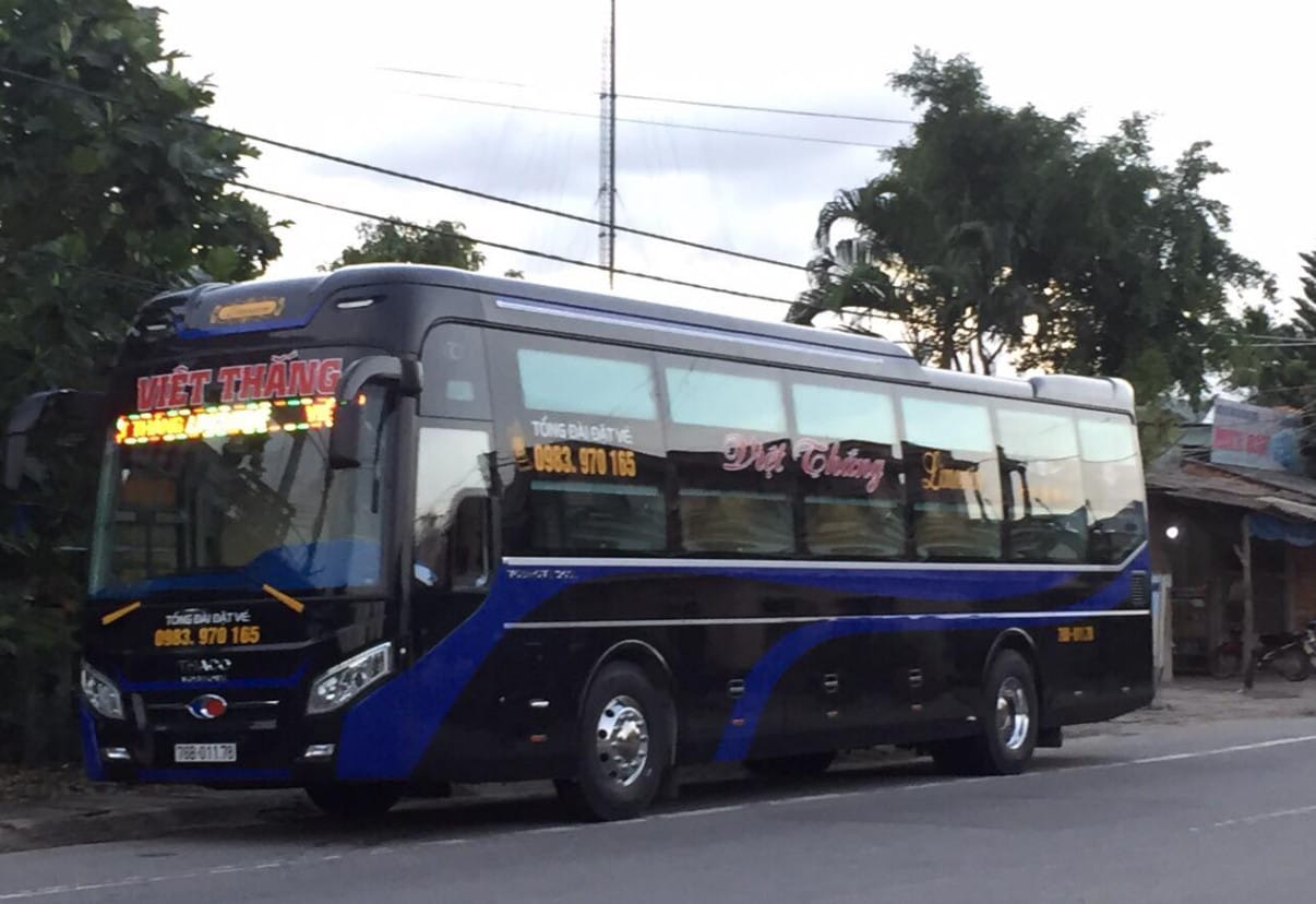 Xe khách Việt Thắng với phong cách phục vụ tận tâm trên tuyến Mỏ Cày Nam Sài Gòn