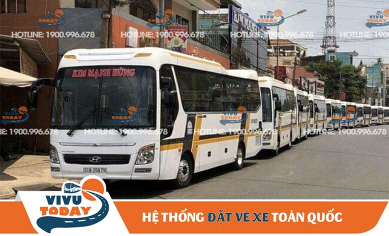 Xe Kim Mạnh Hùng với nội thất tiện nghi