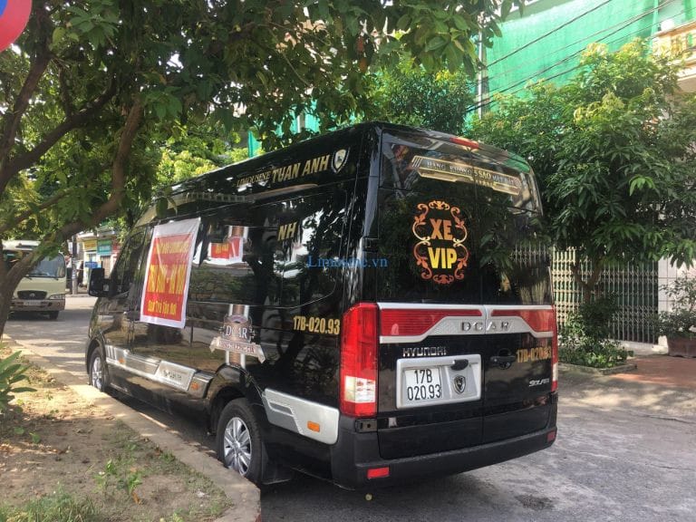 Xe limousine tiện nghi chạy tuyến Hải Phòng Sapa Lào Cai