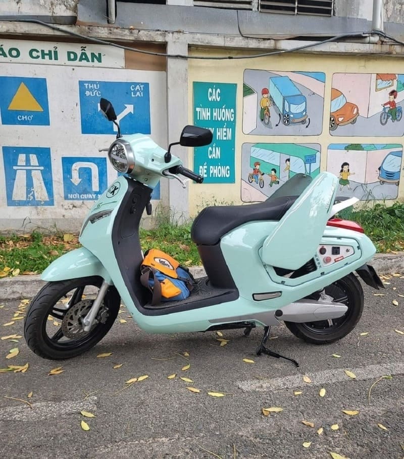 Xe máy điện độ với thiết kế độc đáo, thể hiện cá tính riêng của người điều khiển