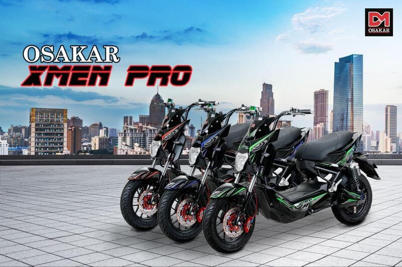 Xe máy điện OSAKAR Xmen Pro phong cách mạnh mẽ, cá tính