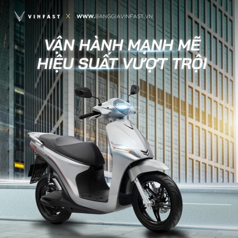Xe máy điện VinFast Feliz S 2024 với khả năng vận hành vượt trội