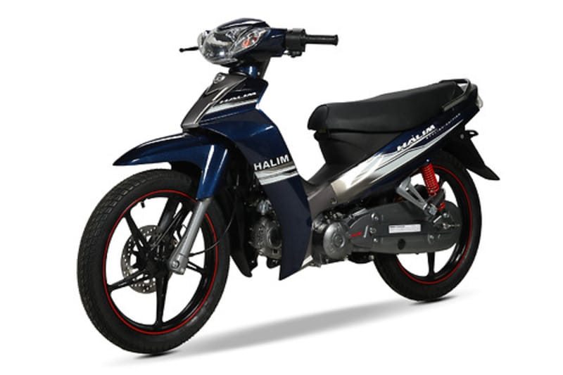 Xe máy học sinh cấp 3 Halim Sirius phong cách thể thao, hiện đại với thiết kế góc cạnh