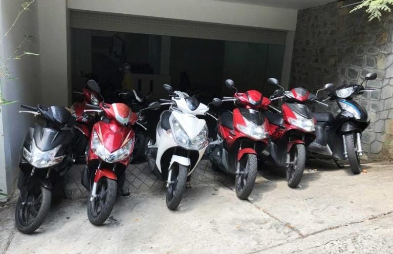 Xe máy luôn được bảo dưỡng tại cửa hàng Thanh Hải