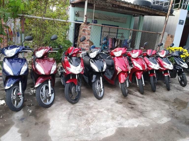 Xe máy sạch sẽ tại đơn vị Nghĩa Nguyễn