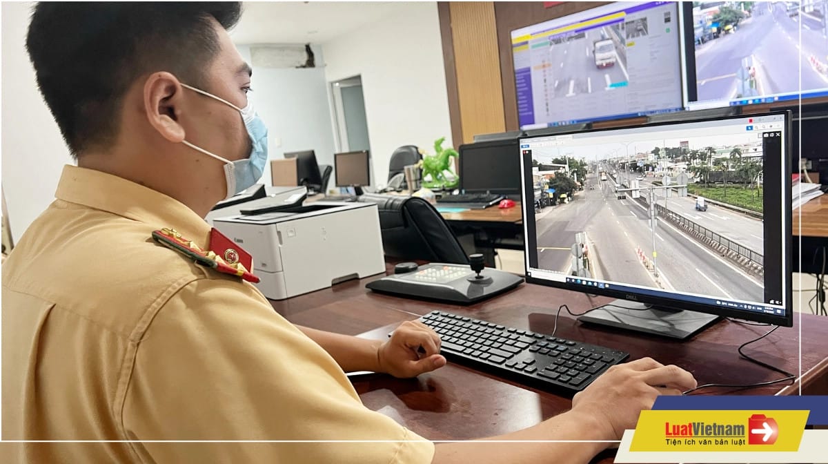 xe ô tô bị phạt nguội sau vi phạm giao thông