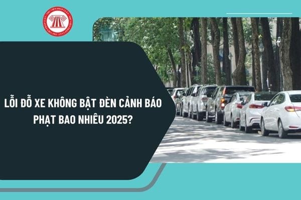 Xe ô tô đỗ xe không bật đèn cảnh báo trên đường gây nguy hiểm