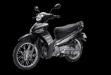 Xe Sirius giá bao nhiêu các phiên bản FI, hình ảnh chiếc xe Yamaha Sirius màu xanh nổi bật, thể hiện sự mạnh mẽ, bứt phá trên mọi cung đường