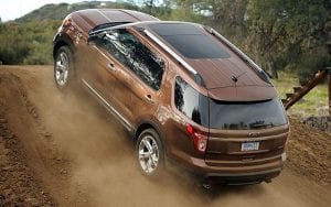 Xe số sàn đang lên dốc hoặc dừng trên dốc