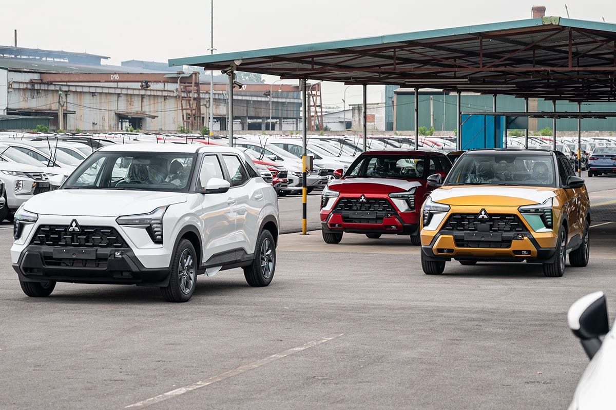 Xe SUV Mitsubishi Xforce màu trắng bạc, lựa chọn lý tưởng cho người mệnh Kim