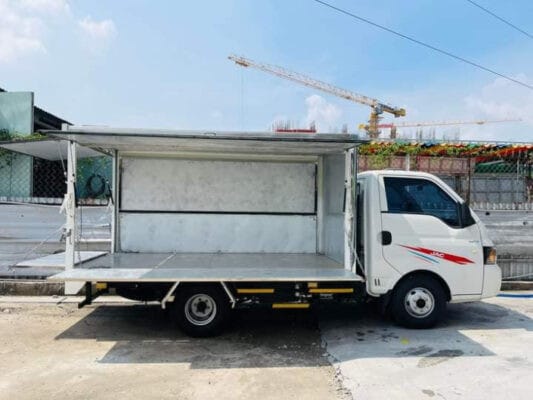 xe tải 1.5 tấn phục vụ vận chuyển đa dạng
