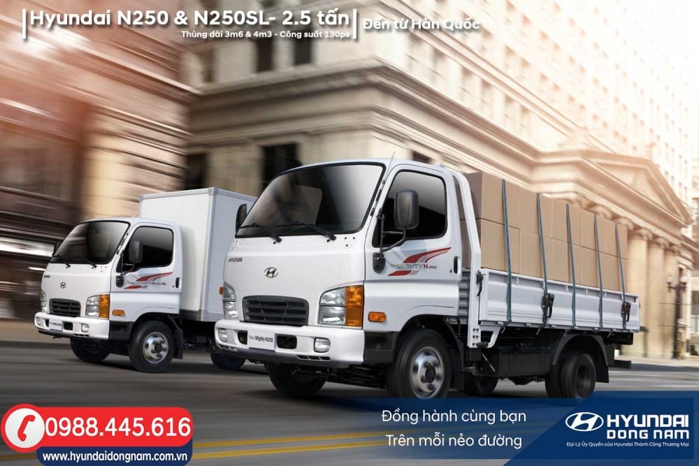 xe tải 2 tấn 5