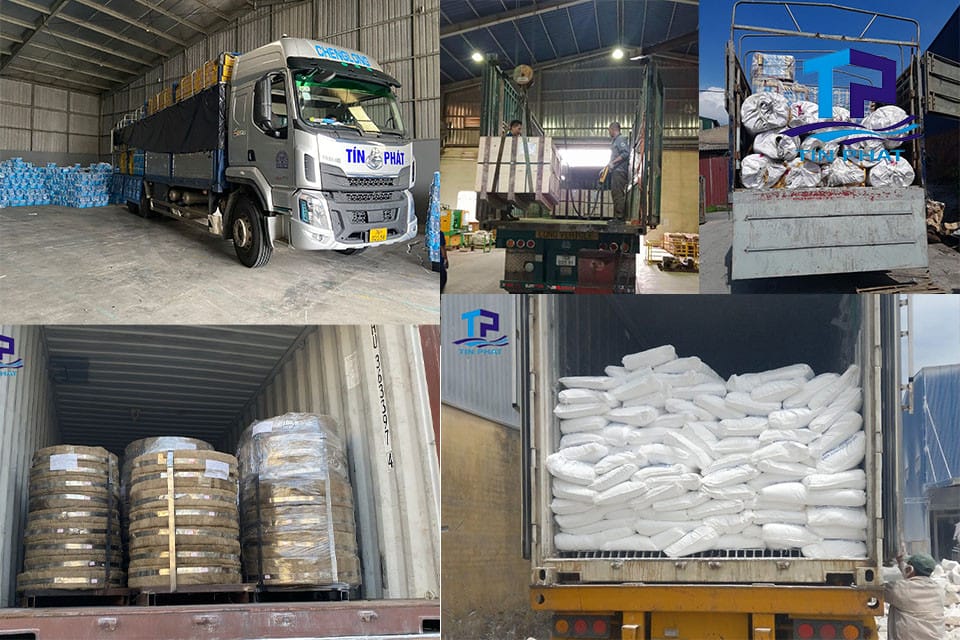 Xe tải 20 tấn có thể vận chuyển đa dạng các loại mặt hàng