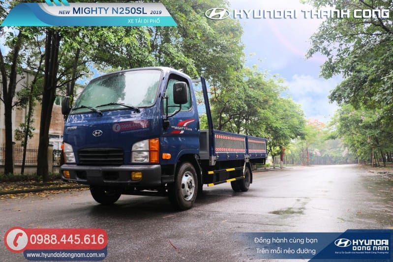 Xe tải 2.5 tấn Hyundai thùng lửng