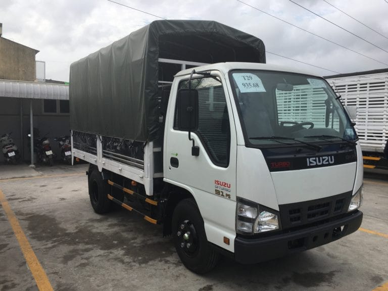 Xe tải 3.5 tấn Isuzu thùng kín chuyên dụng vận chuyển các loại hàng hóa khô