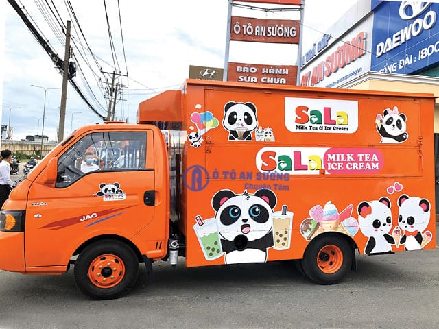 Xe tải bán hàng lưu động Jac X5 giá rẻ