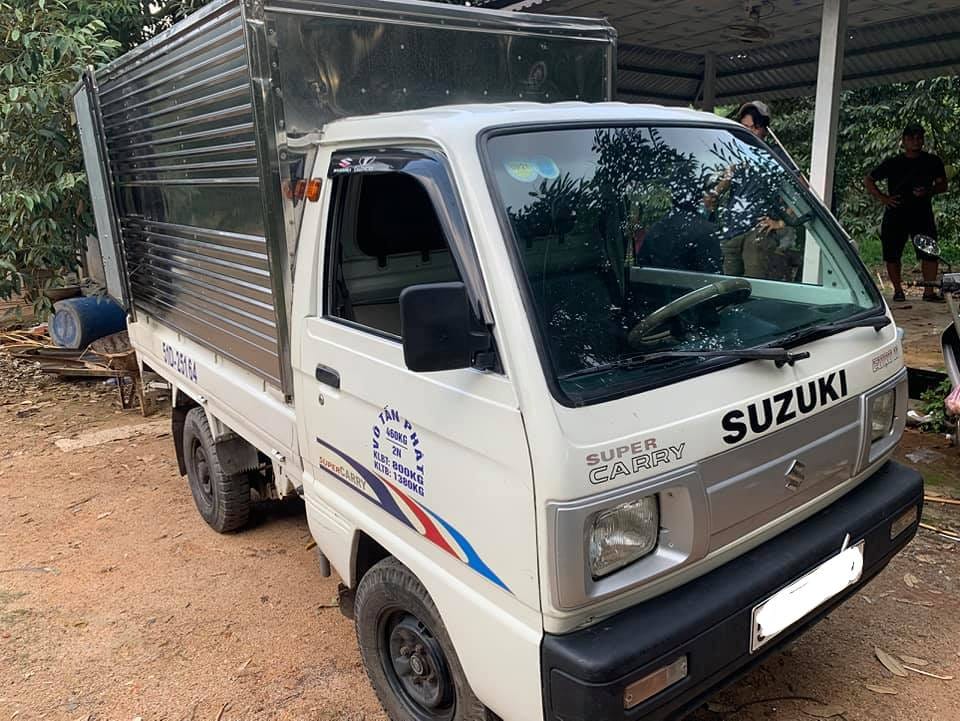 Xe tải chở hàng mini dưới 50 triệu Suzuki Carry 2011 thùng bạt