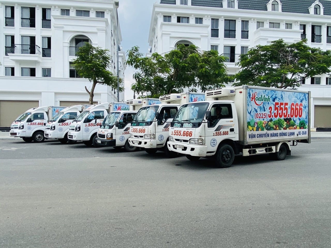 Xe tải chuyên dụng bảo quản thực phẩm và hàng hóa đông lạnh
