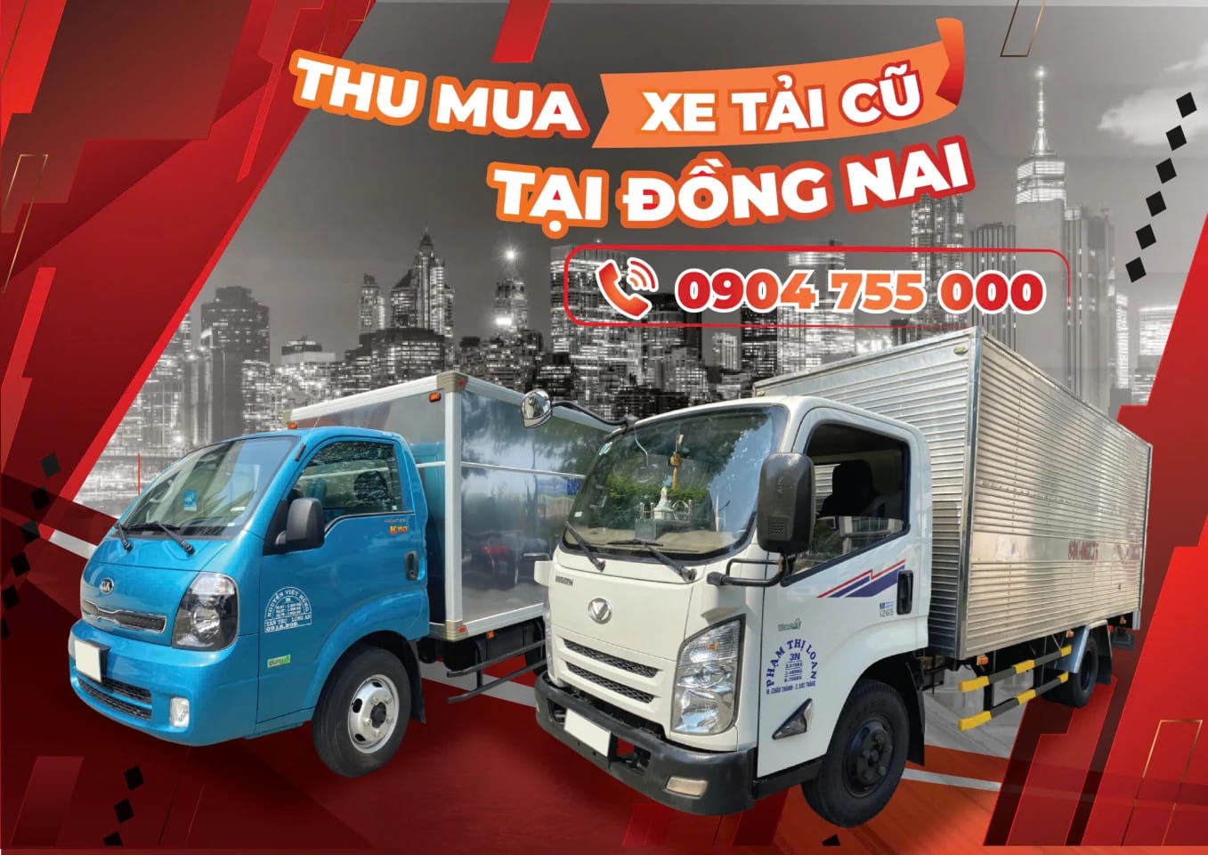 Xe tải đã qua sử dụng tại Đồng Nai, sẵn sàng cho giao dịch