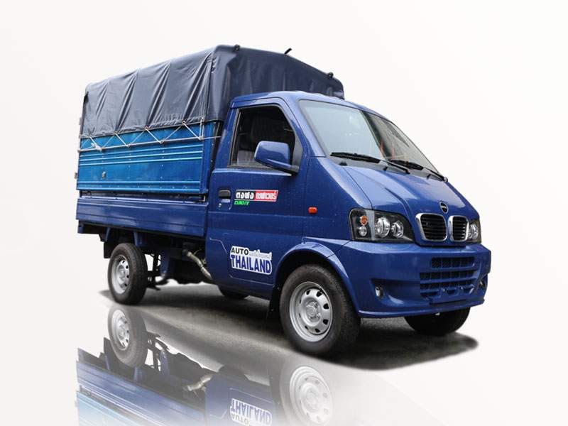 Xe tải DFSK Thái Lan EQ1020 thùng mui bạt, phù hợp cho nhu cầu vận chuyển đa dạng các loại hàng hóa.