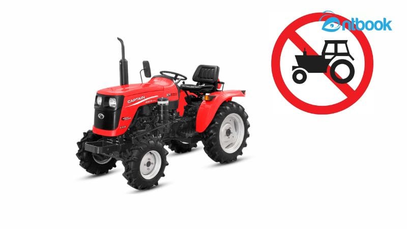 Xe tải di chuyển trên đường có biển cấm máy kéo, minh họa quy tắc cấm