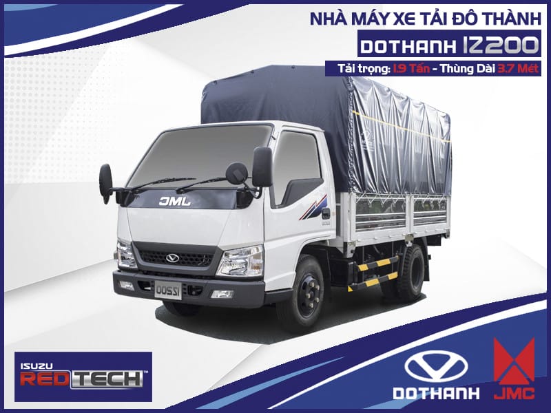 Xe tải Đô Thành IZ200 với thiết kế hiện đại và hiệu quả.