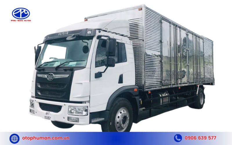 Xe tải FAW 8.1 tấn thùng kín 8.3m với cabin thế hệ mới