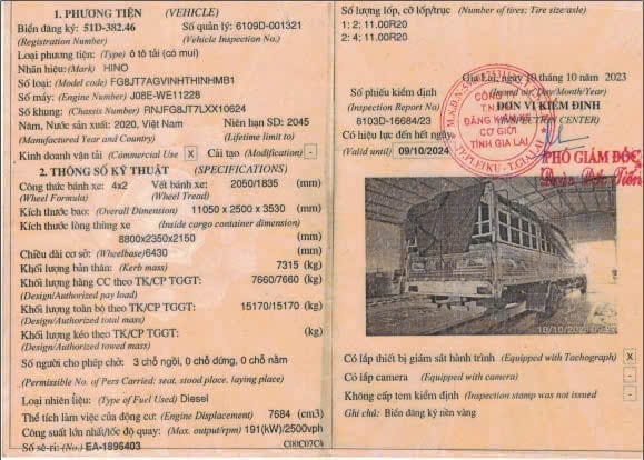Xe tải Hino 8 tấn cũ đời 2020 thùng mui bạt tiêu chuẩn