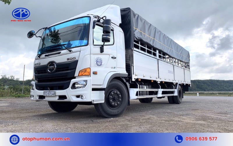 Xe tải Hino 8 tấn FG8JT7A mui bạt đa dụng
