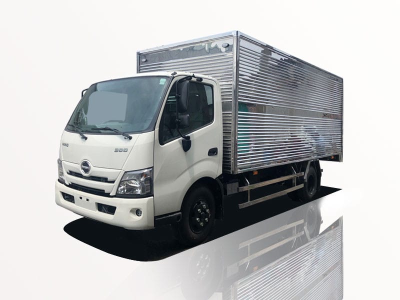 Xe tải Hino XZU710L thùng kín, cập nhật giá xe tải Hino nhẹ