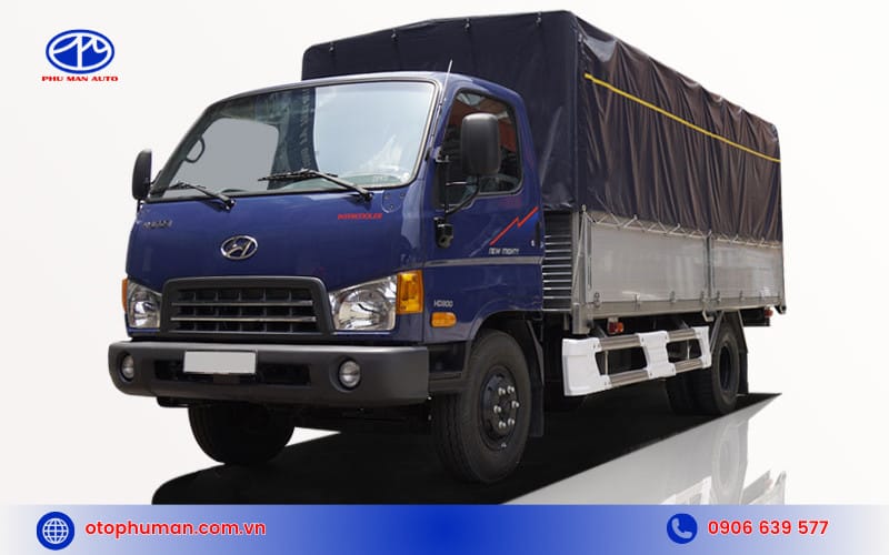 Xe tải Hyundai HD800 8 tấn với nhiều tùy chọn thùng xe