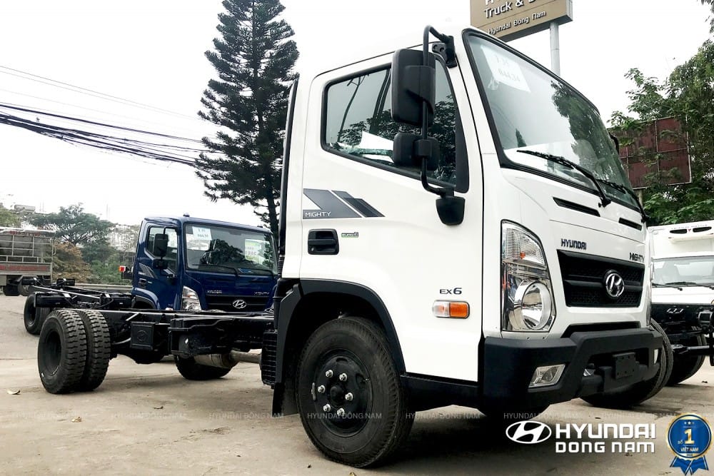 Xe tải Hyundai Mighty EX6 với thiết kế hiện đại, thông tin giá xe tải Hyundai EX6